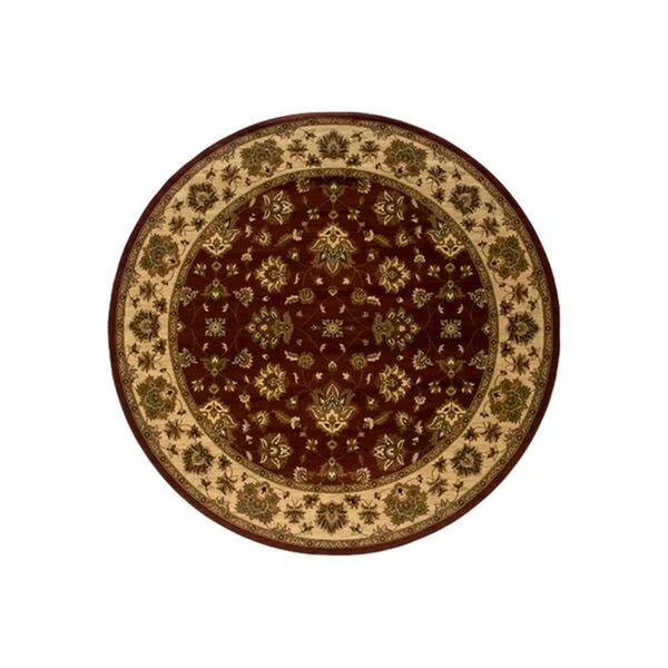 Area Rugs, Ariana 623V3 6' Round Round - Red/ Ivory-Polypropylene, Sphinx By Oriental Weavers, Mfr#: A623V3180180ST